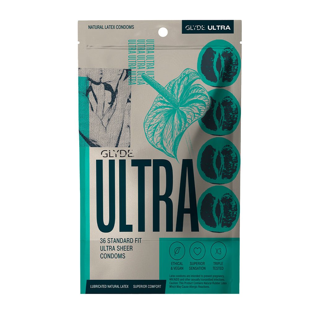 Glyde Ultra Latex Condoms 36-Pack - TruLuv Novelties