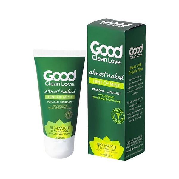 Good Clean Love Almost Naked Hint of Mint Personal Lubricant 1.69 oz. - TruLuv Novelties