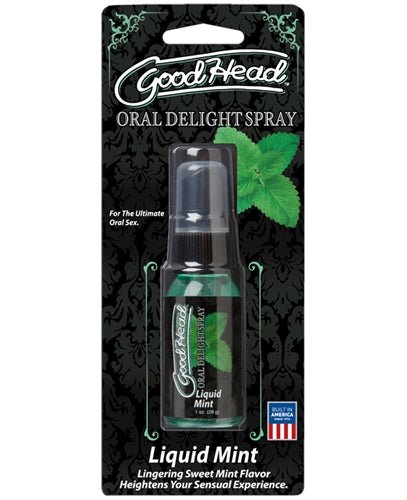 Good Head Oral Delight Spray 1 Oz - Liquid Mint - TruLuv Novelties