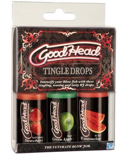 Good Head - Tingle Drops - 3 Pack - TruLuv Novelties