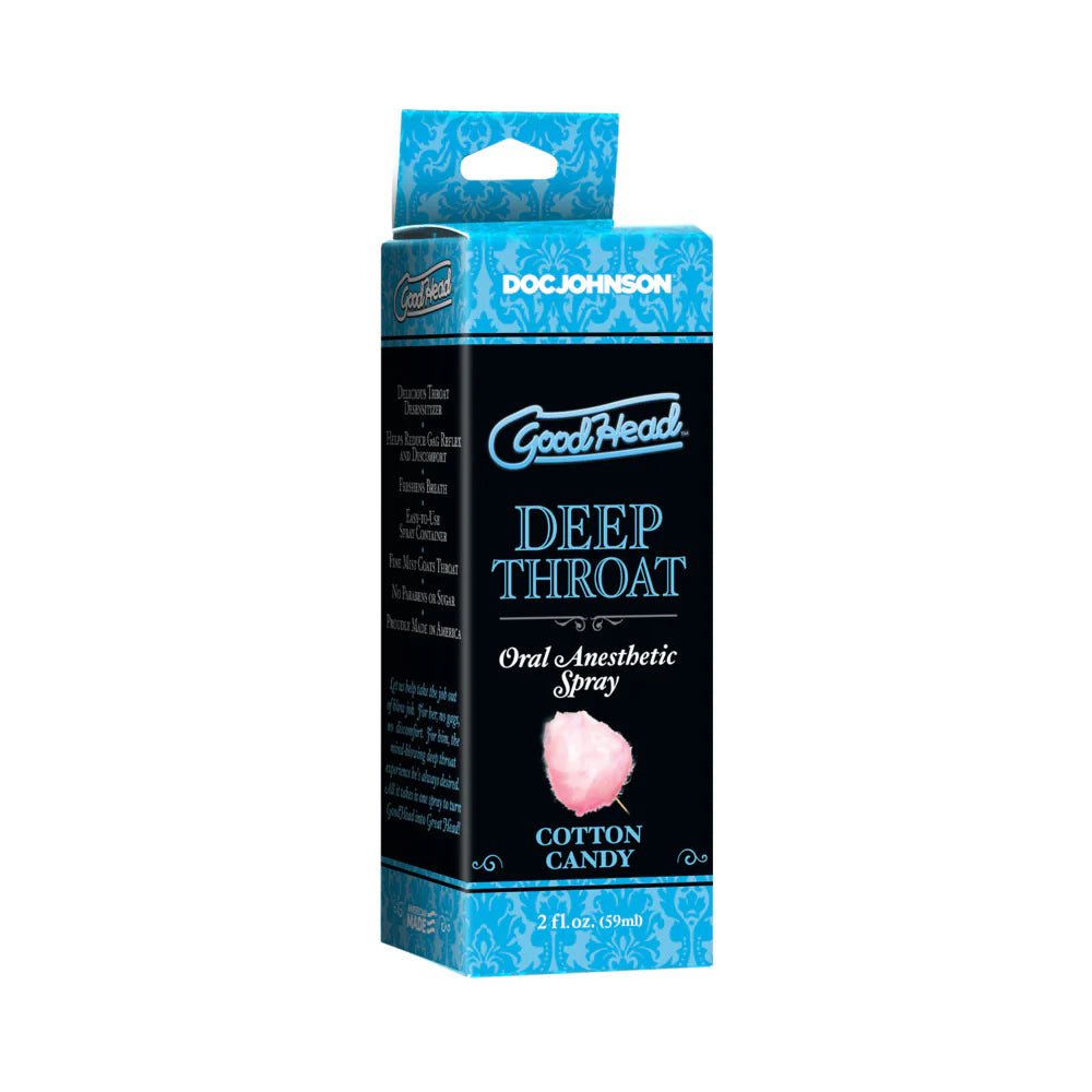 GoodHead - Deep Throat Spray - Cotton Candy - 2 fl. oz. - TruLuv Novelties