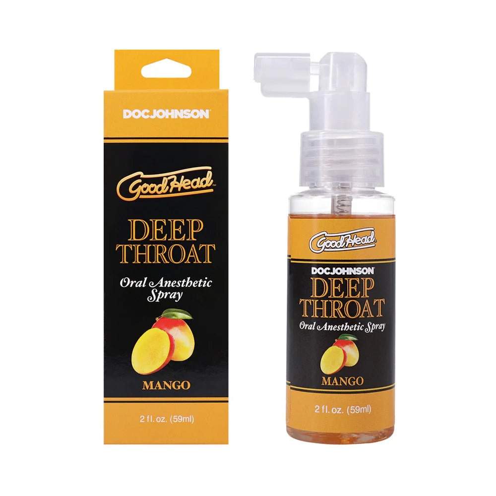 GoodHead Deep Throat Spray Mango 2 oz. - TruLuv Novelties
