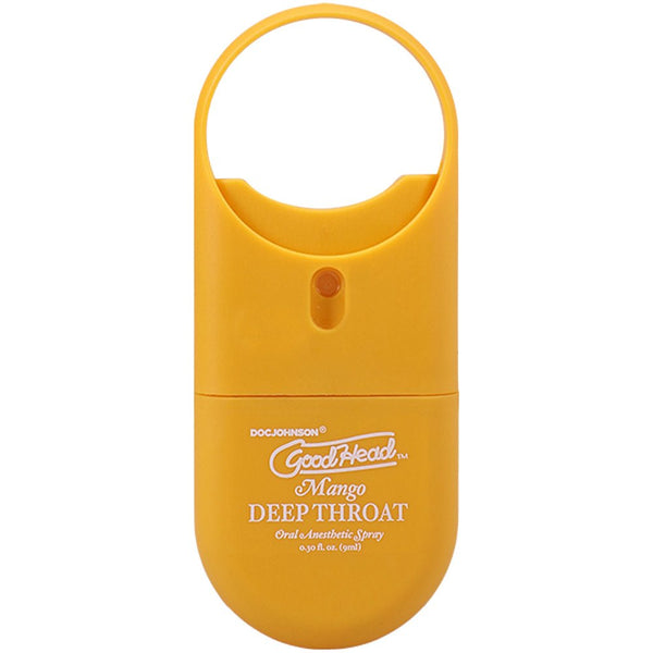 Goodhead Deep Throat Spray to Go Mango .30fl Oz - TruLuv Novelties