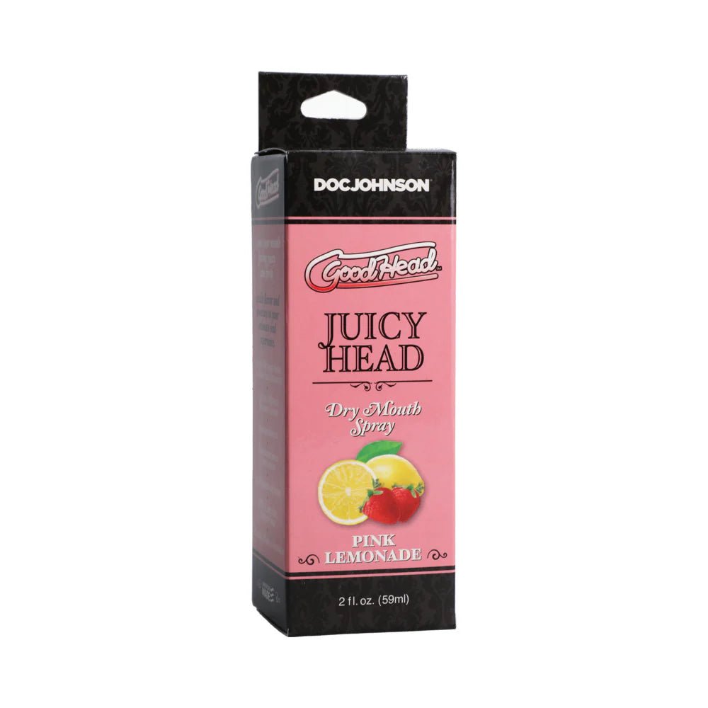 GoodHead Juicy Head Dry Mouth Spray Pink Lemonade 2 fl. oz. - TruLuv Novelties