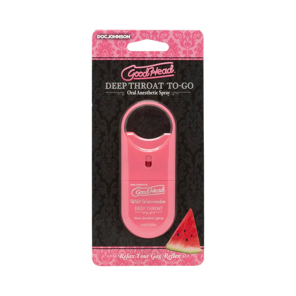 GoodHead Juicy Head Dry Mouth Spray To - Go Watermelon 0.30 oz. - TruLuv Novelties
