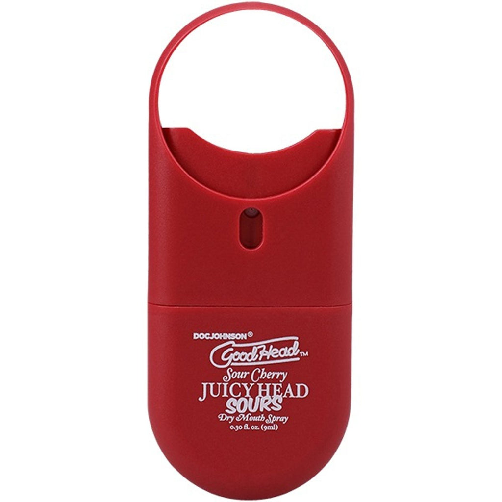 Goodhead Juicyhead Dry Mouth Spray to Go - Sour Cherry .30 Oz - TruLuv Novelties