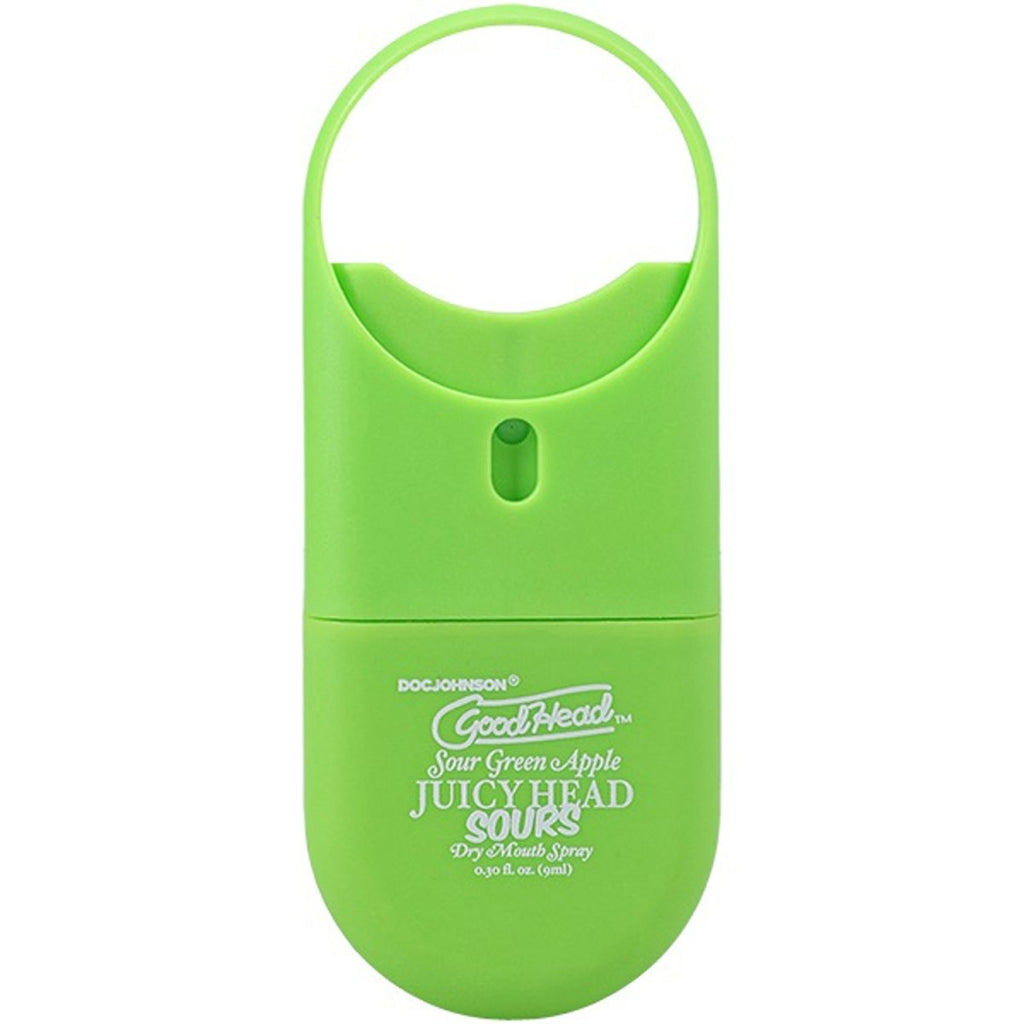 Goodhead Juicyhead Dry Mouth Spray to Go - Sour Green Apple .30 Oz - TruLuv Novelties