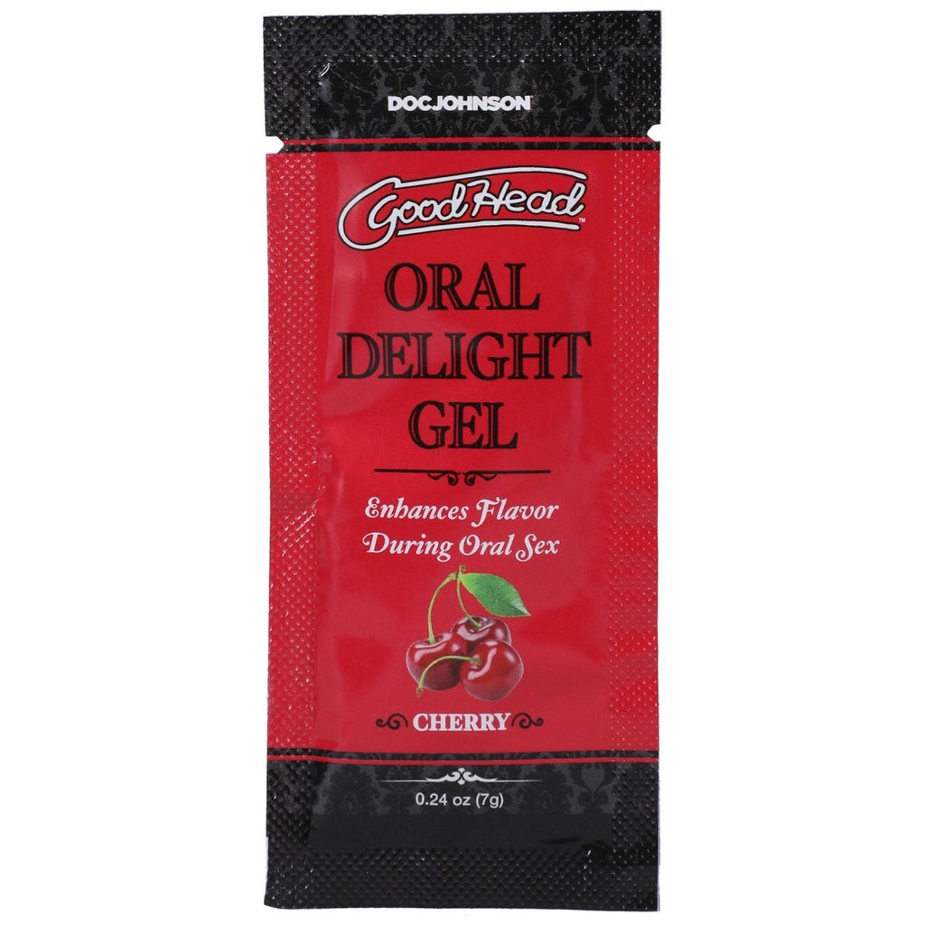 Goodhead - Oral Delight Gel - Cherry - 0.24 Oz - TruLuv Novelties