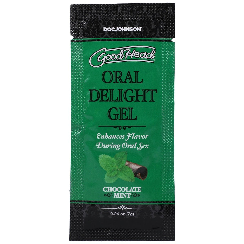 Goodhead - Oral Delight Gel - Chocolate Mint - 0.24 Oz - TruLuv Novelties