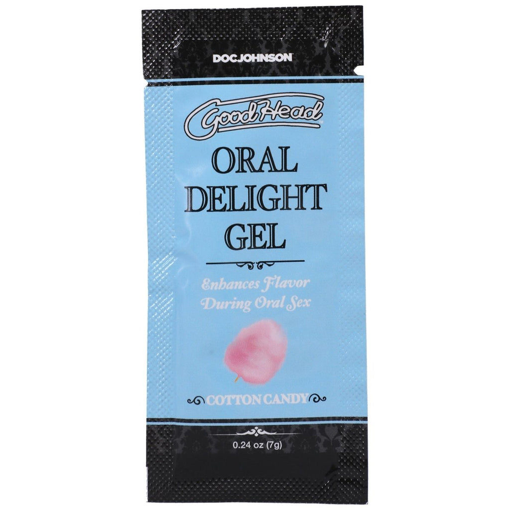Goodhead - Oral Delight Gel - Cotton Candy - 0.24 Oz - TruLuv Novelties