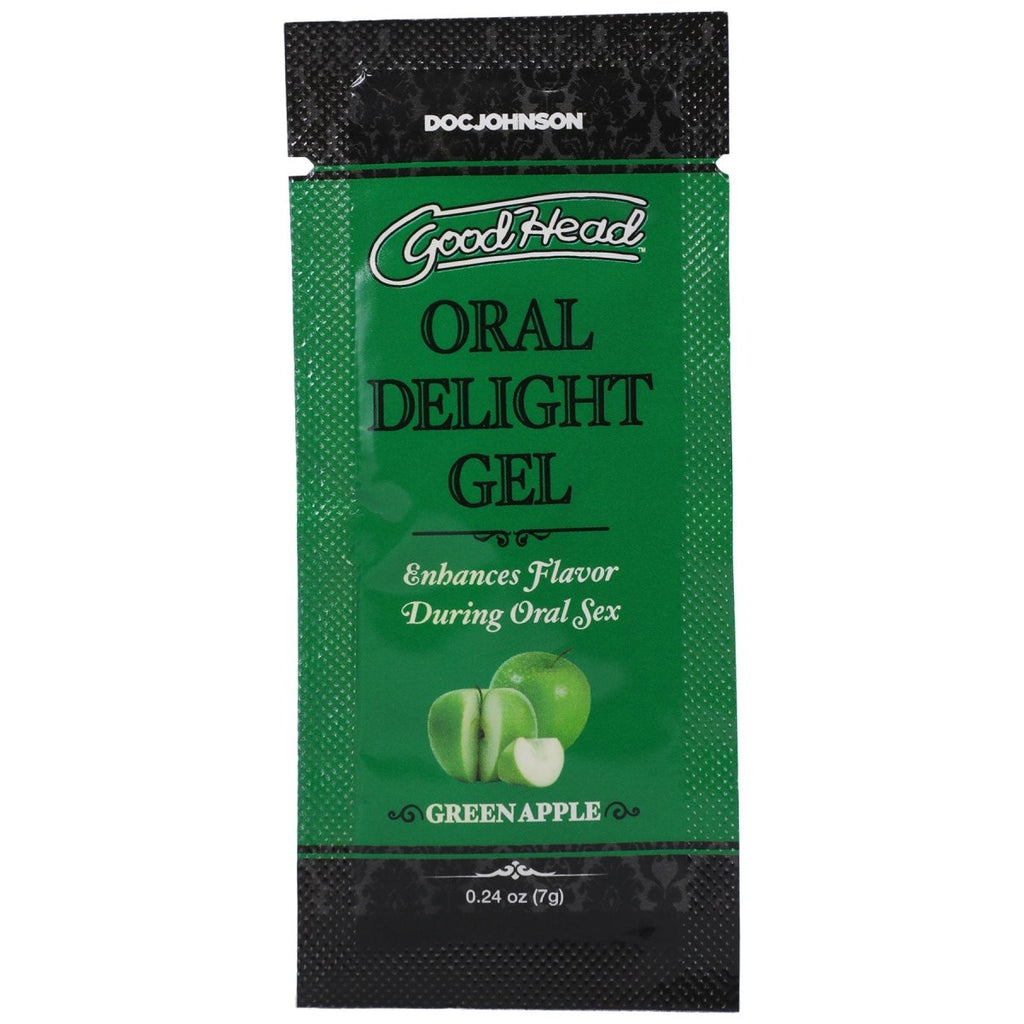 Goodhead - Oral Delight Gel - Green Apple - 0.24 Oz - TruLuv Novelties