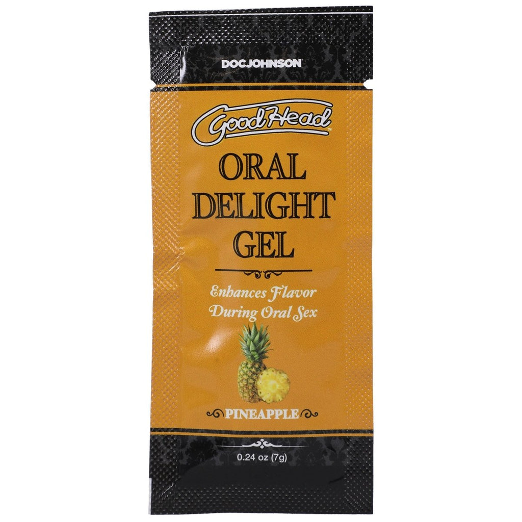 Goodhead - Oral Delight Gel - Pineapple - 0.24 Oz - TruLuv Novelties