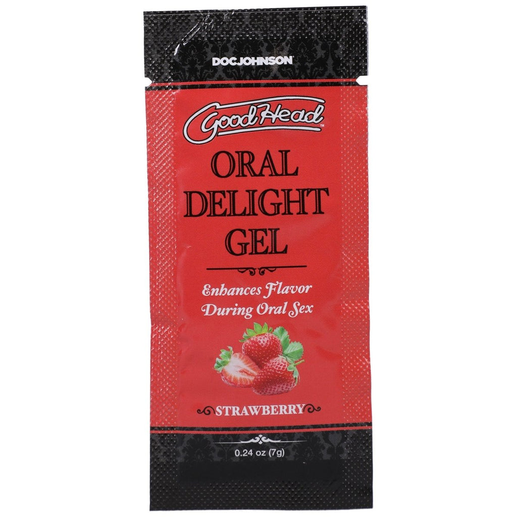 Goodhead - Oral Delight Gel - Strawberry - 0.24 Oz - TruLuv Novelties