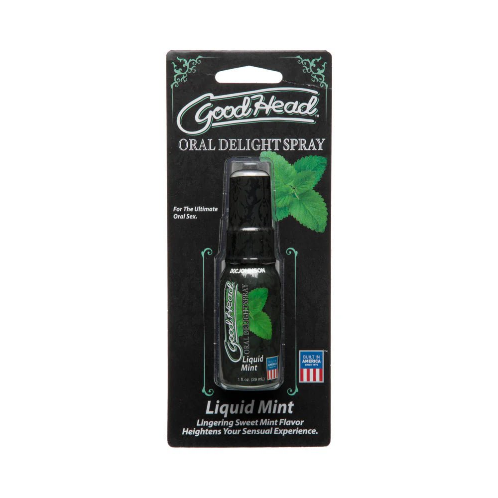 GoodHead - Oral Delight Spray - Liquid Mint 1oz - TruLuv Novelties