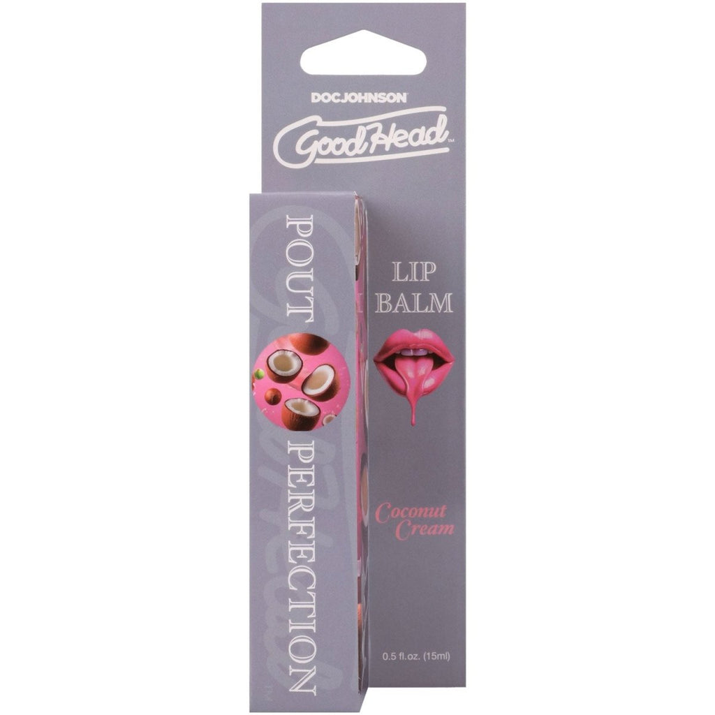 Goodhead - Pout Perfection - Lip Balm - Coconut Cream - 0.50oz - TruLuv Novelties
