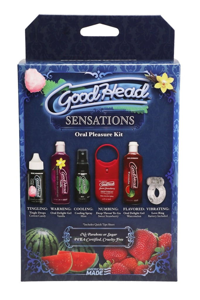 Goodhead - Sensations Kit - 6 Pack - TruLuv Novelties