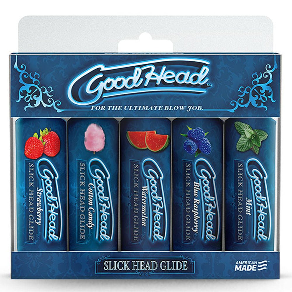 Goodhead - Slick Head Glide - 5 Pack - 1 Fl. Oz. - TruLuv Novelties