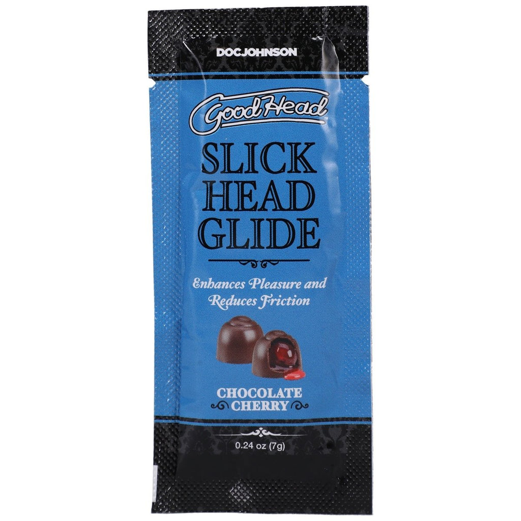 Goodhead - Slick Head Glide - Chocolate Cherry - 0.24 Oz - TruLuv Novelties