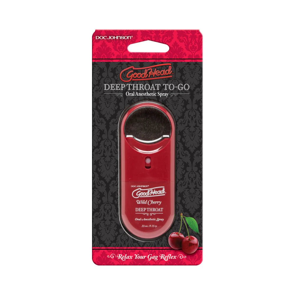 Goodhead to Go - Deep Throat Spray .33oz. Wild Cherry - TruLuv Novelties
