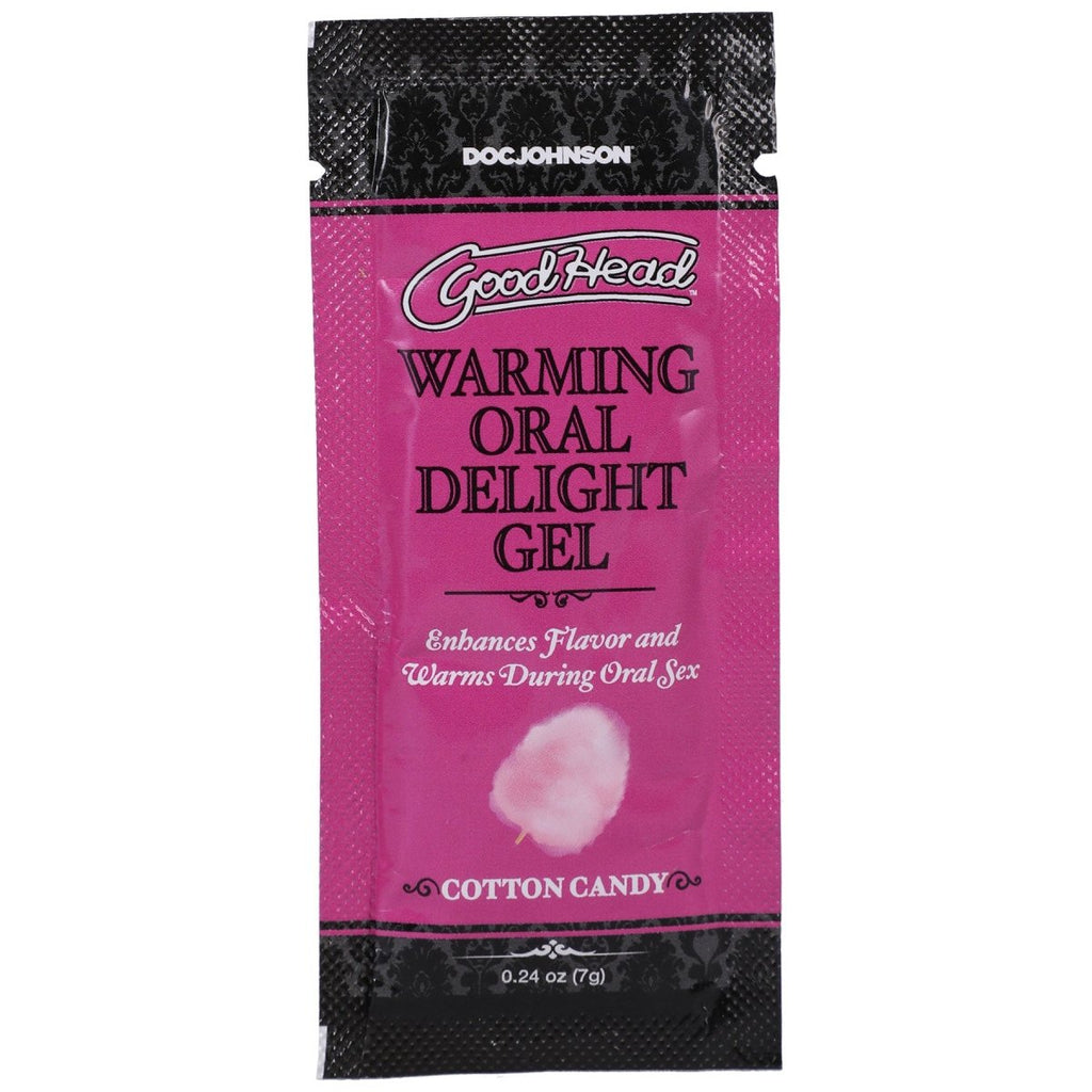 Goodhead - Warming Oral Delight Gel - Cotton Candy - 0.24 Oz - TruLuv Novelties