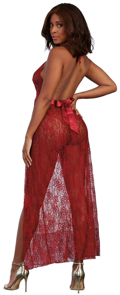 Gown, G - String - Medium - Garnet - TruLuv Novelties
