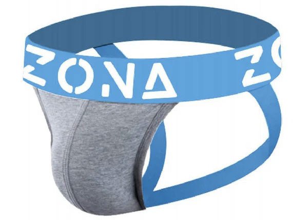 Grey Vibrant Jockstrap - Large - TruLuv Novelties