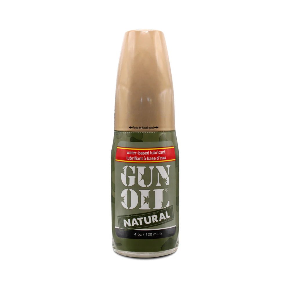 Gun Oil Natural Water - Based Lubricant 4 oz. - TruLuv Novelties