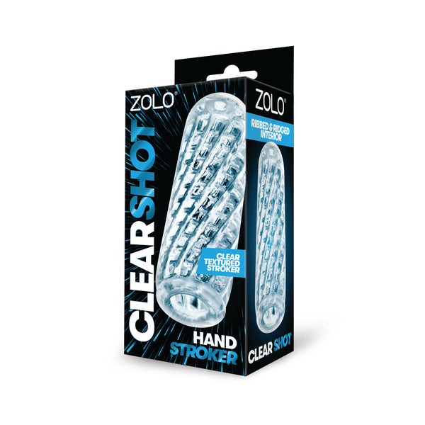 Zolo Hand Stroker Clear Shot Stroker
