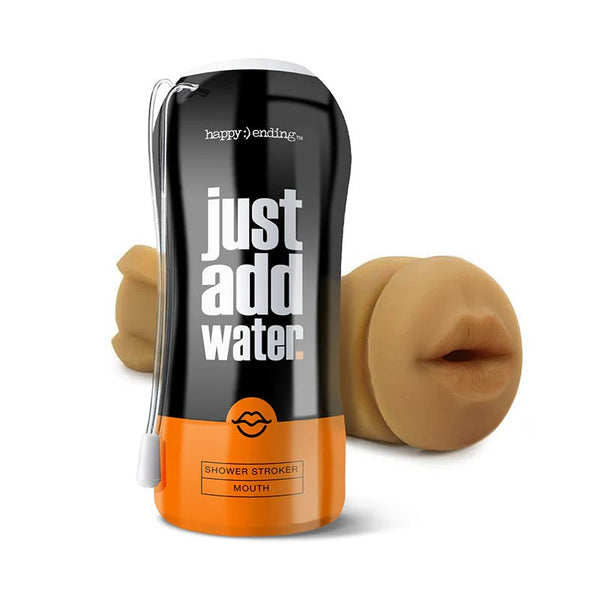 Happy Ending Just Add Water Self - Lubricating Shower Stroker - Mouth - TruLuv Novelties