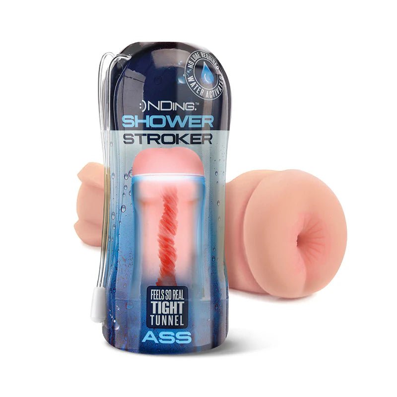 Happy Ending Self - Lubricating Shower Stroker - Ass - TruLuv Novelties
