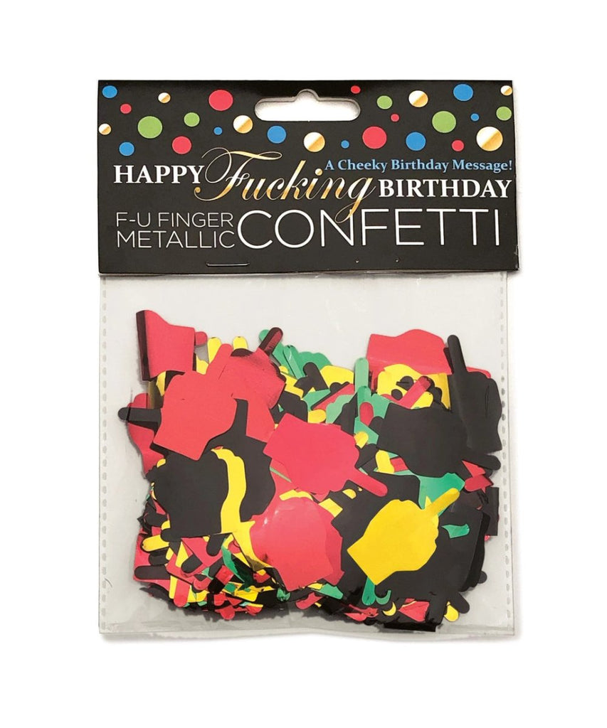 Happy Fucking Birthday Confetti - TruLuv Novelties