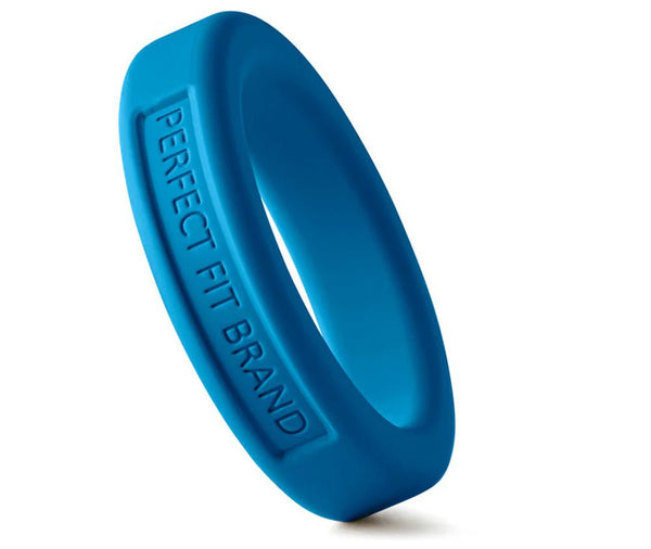 Hefty Ring 1.4 36 Mm Silicone - Blue - TruLuv Novelties
