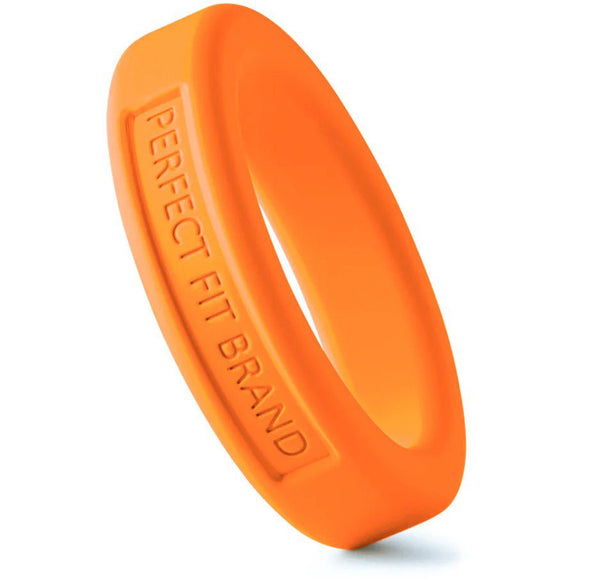 Hefty Ring 1.4 36 Mm Silicone - Orange - TruLuv Novelties