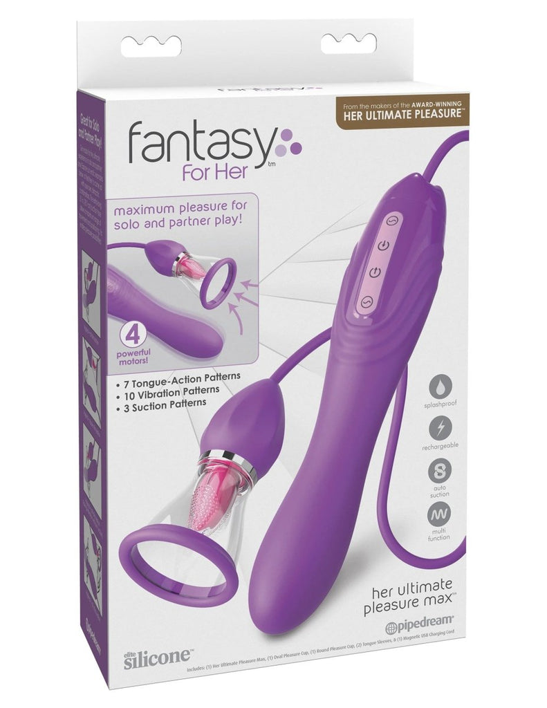 Her Ultimate Pleasure Max - Purple - TruLuv Novelties