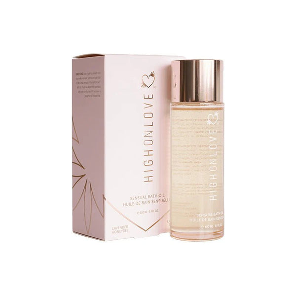 HighOnLove Bath Oil Lavendar Honeybee - TruLuv Novelties