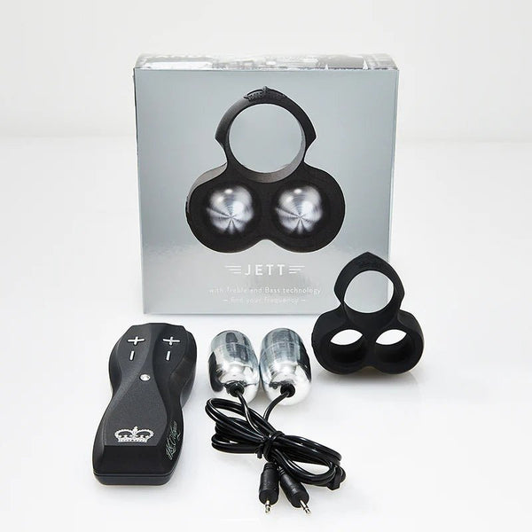 Hot Octopuss Jett Remote - Controlled Penis Vibrator Black - TruLuv Novelties