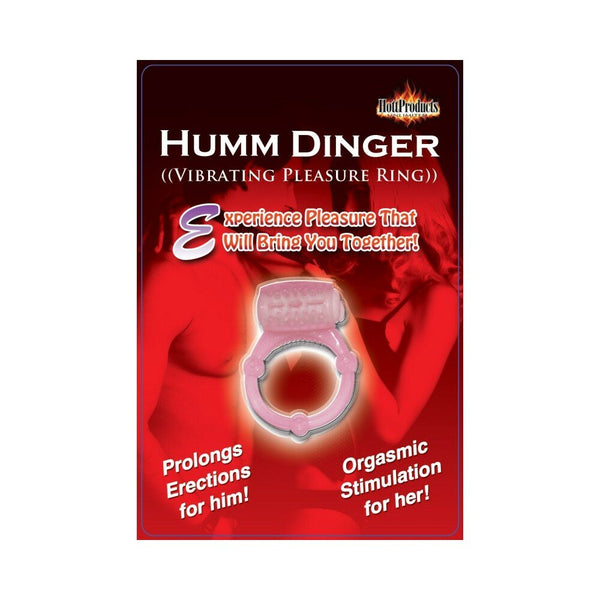 Humm Dinger Dual Vibrating Cock Ring (Purple) - TruLuv Novelties
