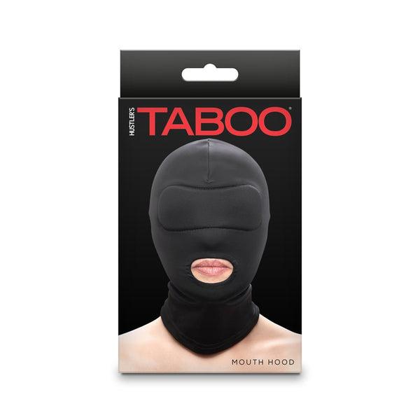 Hustler Taboo Mouth Hood Black - TruLuv Novelties