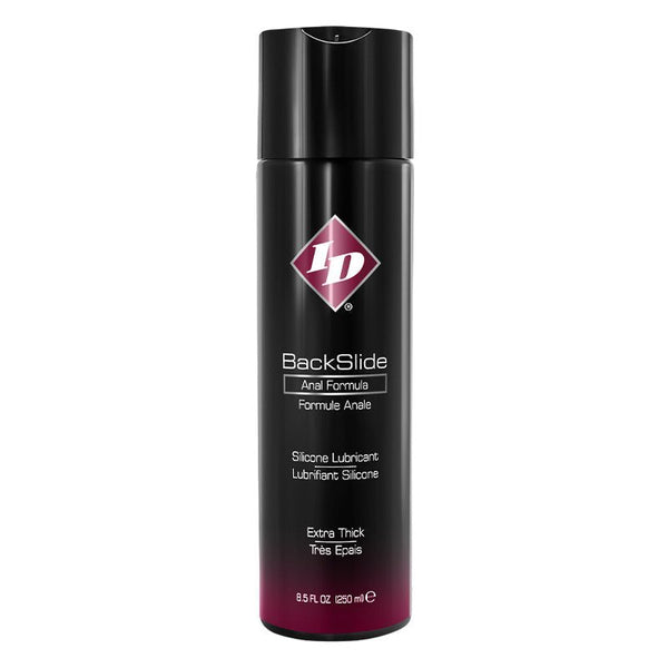 ID BackSlide Silicone Anal Lubricant 8.5oz Flip Cap Bottle - TruLuv Novelties