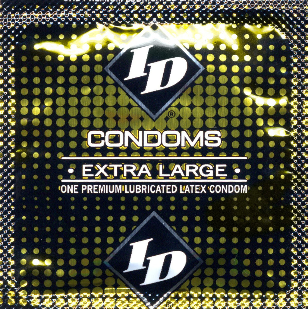ID Condom Extra Large 144pc Bulk Bag - TruLuv Novelties