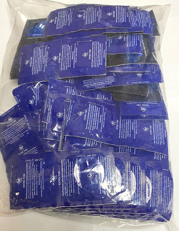 ID Extra Thin Condom Bag 144 Pieces Bulk - TruLuv Novelties