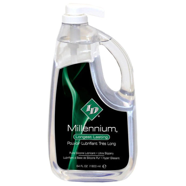 ID Millennium 64 fl oz Pump Silicone Lubricant - TruLuv Novelties
