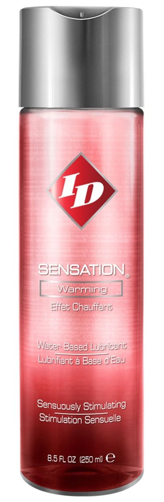 ID Sensation Warming Water Based Lubricant 8.5 Oz - TruLuv Novelties