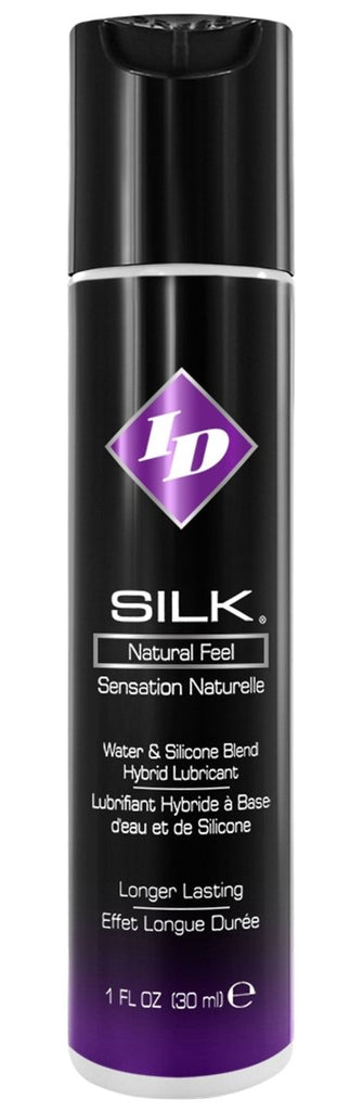 ID Silk Silicone and Water Blend Lubricant 1 Oz - TruLuv Novelties