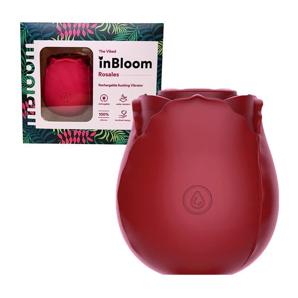 inBloom Rosales Sucking Vibrator - TruLuv Novelties