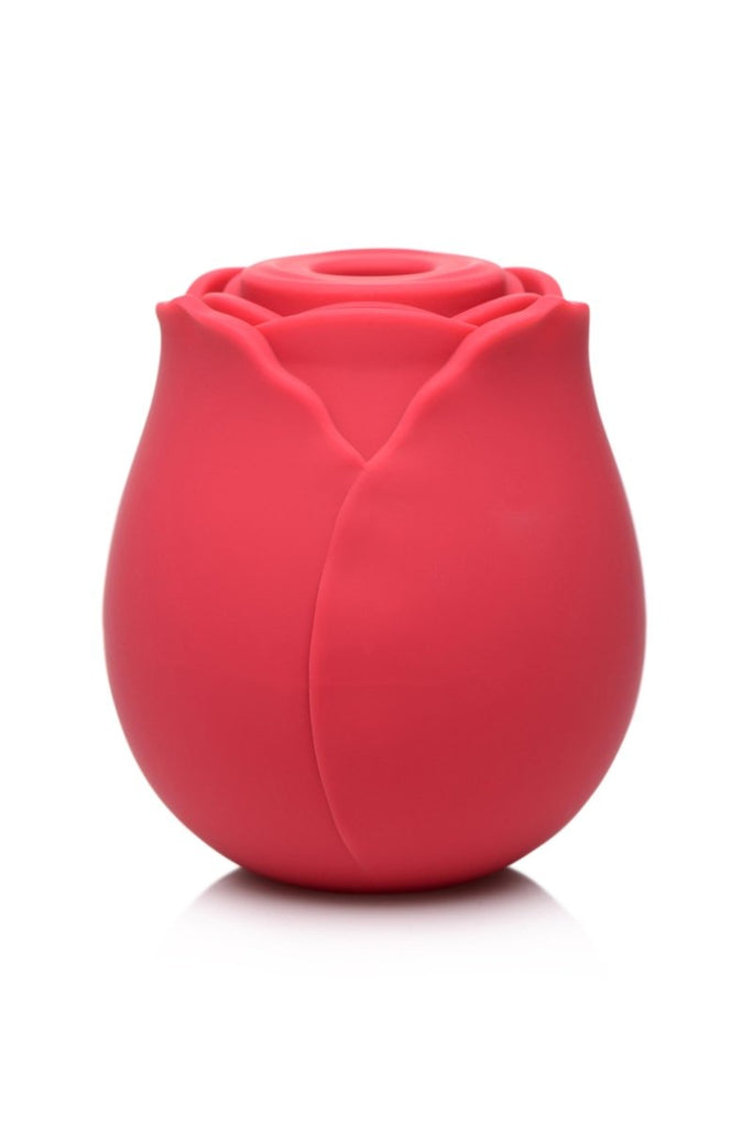 Inmi - Bloomgasm Wild Rose Silicone Suction Stimulator - Red - TruLuv Novelties