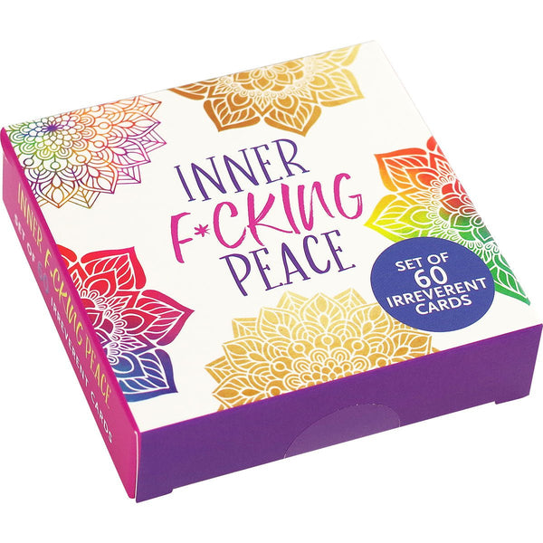 Inner Fucking Peace Cards (Set of 60) - TruLuv Novelties