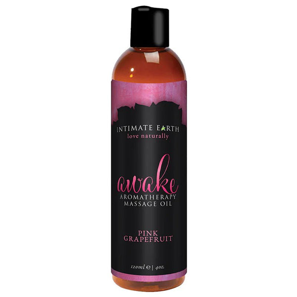 Intimate Earth Awake Massage Oil 120 ml/4 oz - TruLuv Novelties