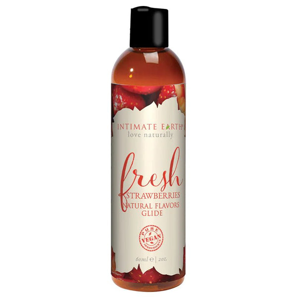 Intimate Earth Fresh Strawberries Pleasure Glide 60 ml/2 oz - TruLuv Novelties
