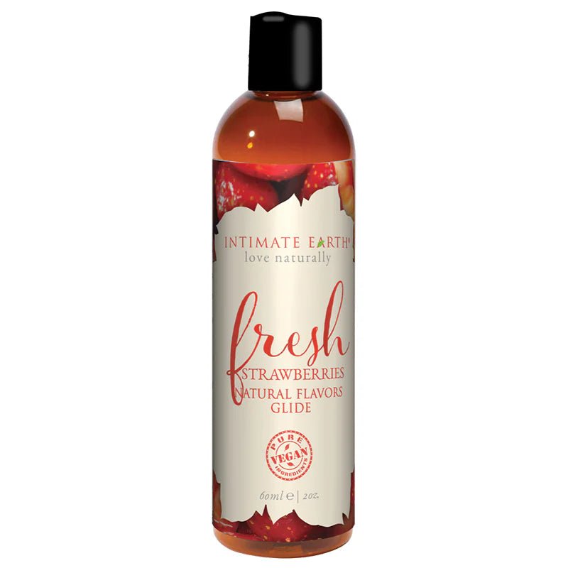 Intimate Earth Fresh Strawberries Pleasure Glide 60 ml/2 oz - TruLuv Novelties